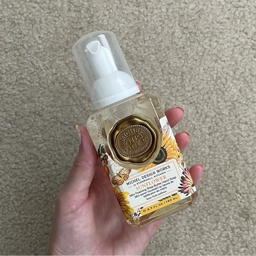 Michel Design Works Sunflower Mini Foaming Hand Soap
